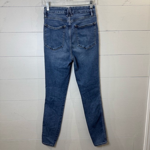 Good American Always Fits Skinny Jeans Size 4 / 27 - Picture 8 of 10